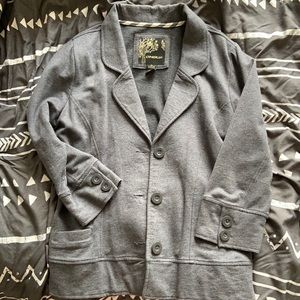 Grey O’Neill Blazer. Size XL. 3/4 length sleeve.